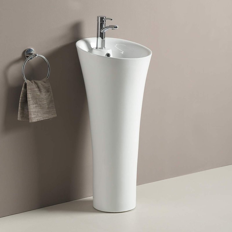 Умывальник WeltWasser WW Leerbach 4141 GL-WT (10000008707)  напольный